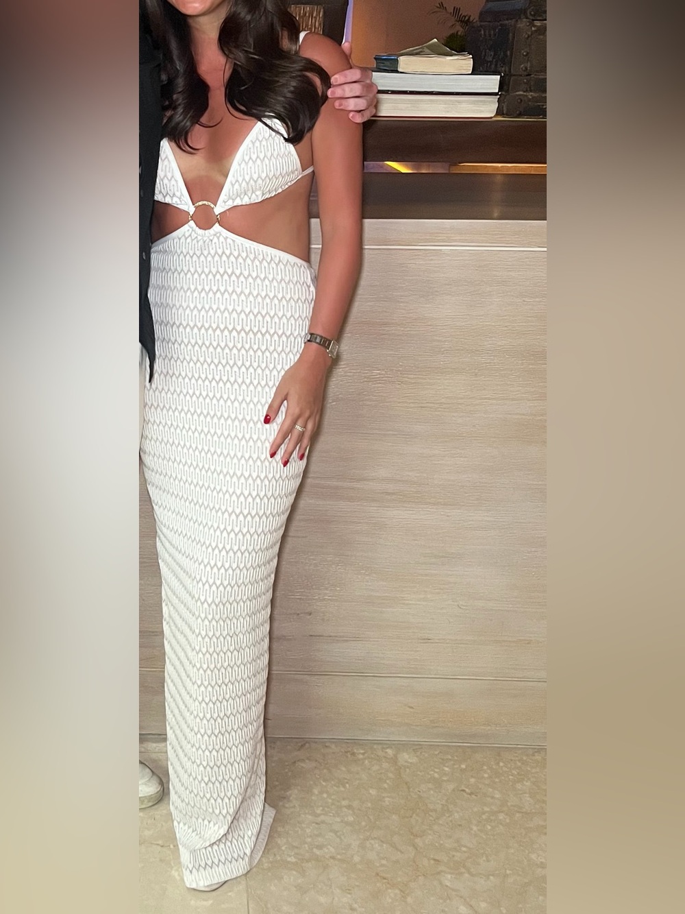 Rumer White Samara Tri Maxi Dress - Picture 6 of 6
